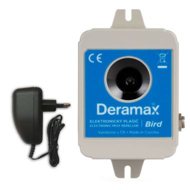 Deramax-Bird - Ultrazvukový odpuzovač-plašič ptáků
