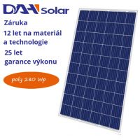 FV panel 280W DAH solar DHP60