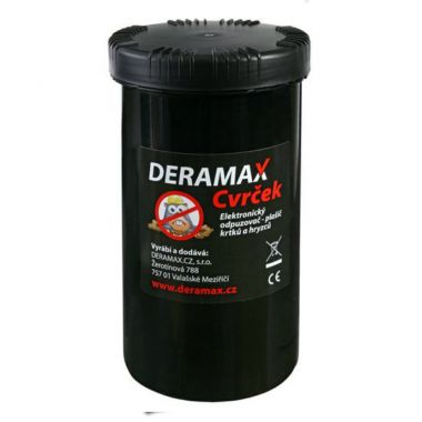 Deramax®-Cvrček - Elektronický odpuzovač-plašič krtků a hryzců