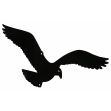 Plašič ptáků - závěsný sokol 50 cm