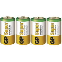 Sada alkalických baterií pro plašiče DERAMAX - 4ks D (LR20)